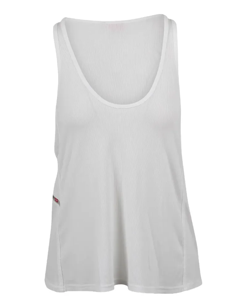 Diesel scoop-neck tank top - Weiß Weiß