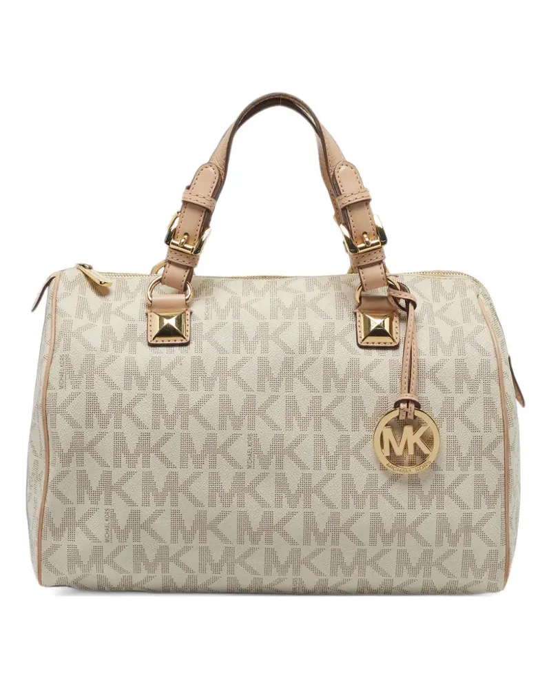 Michael Kors Grayson Boston Tote Bag - Nude Nude
