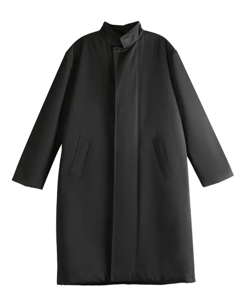 The Row stand-up collar coat - Schwarz Schwarz