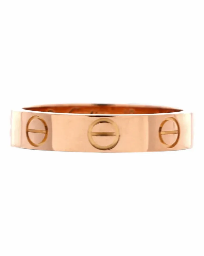 Cartier Love Wedding Band 18K Rose Gold ring - Rosa Rosa