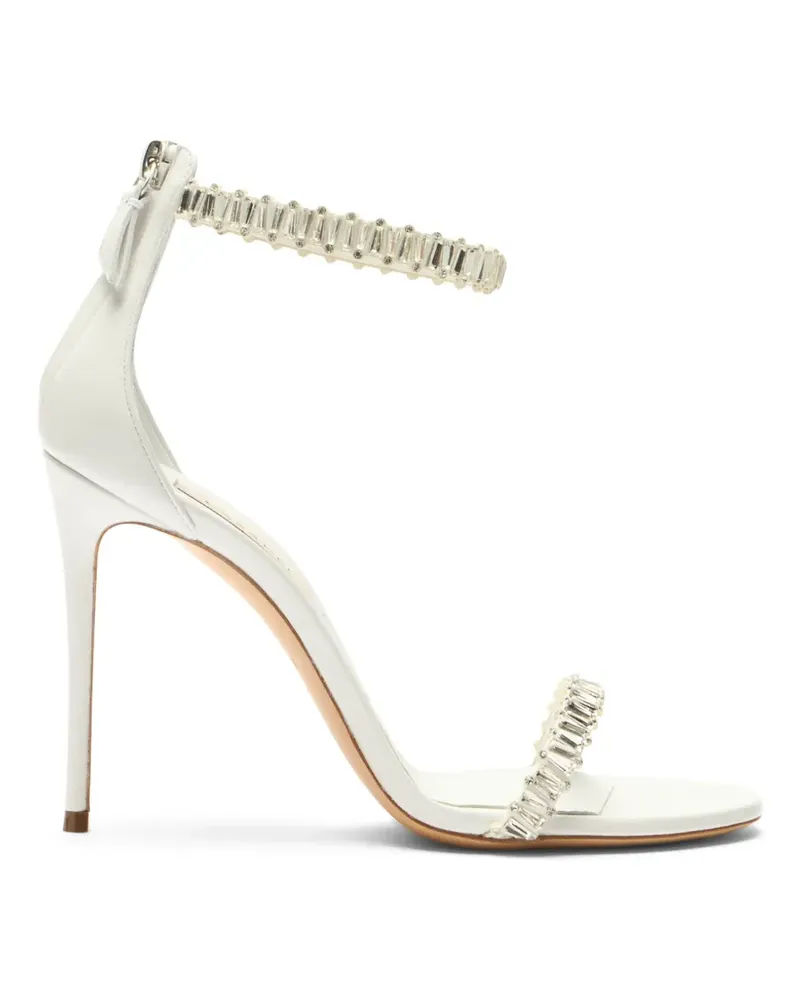 Casadei Julia Heaven strass-embellished sandals - Weiß Weiß