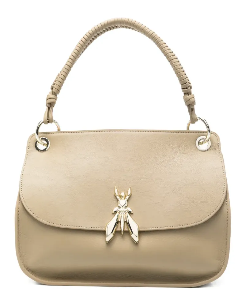 Patrizia Pepe logo tote bag - Nude Nude