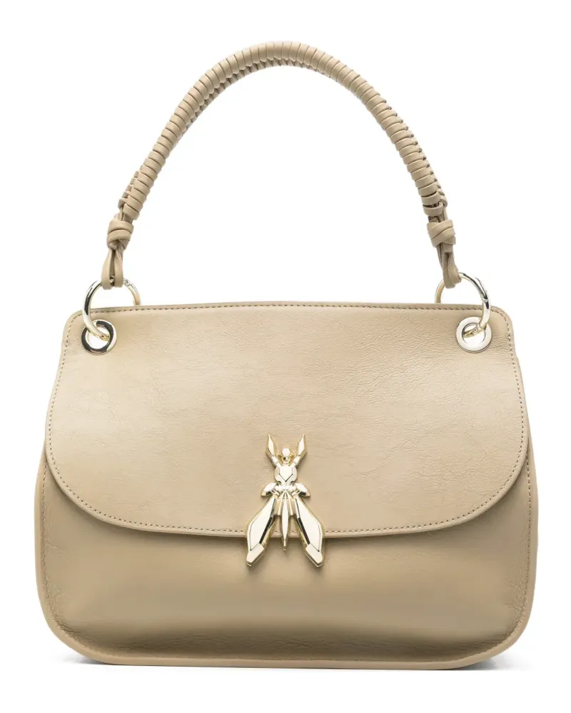 Patrizia Pepe Tote Bag mit Logo - Nude Nude