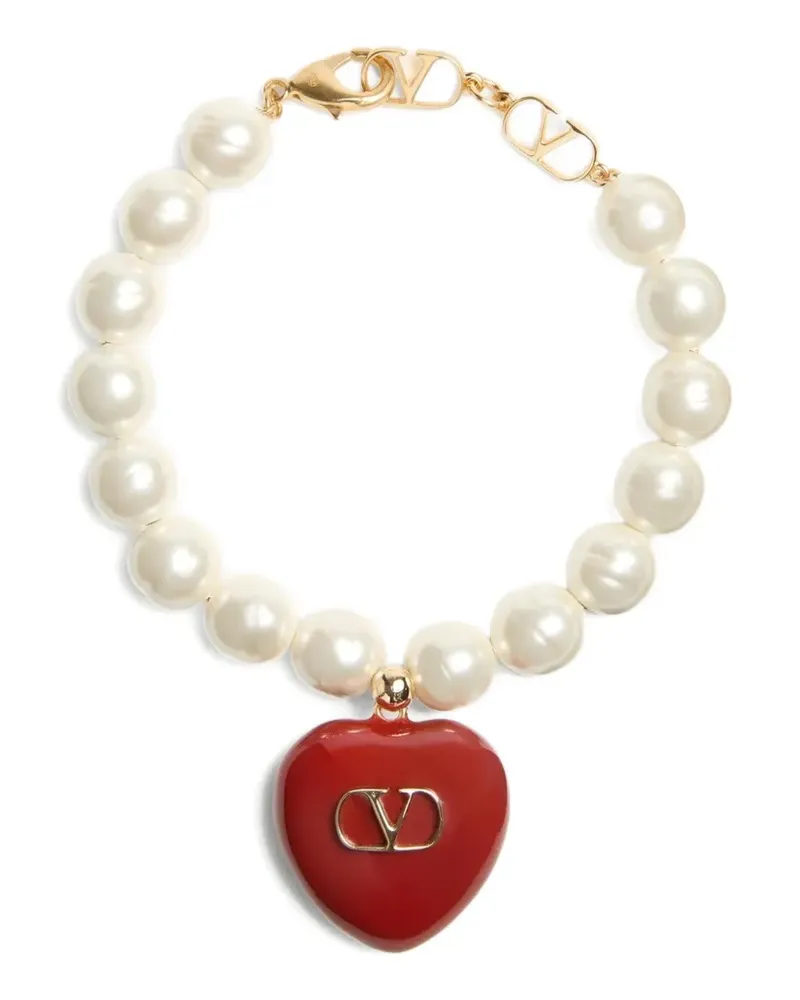 Valentino Garavani Coeur Royal Armband - Nude Nude