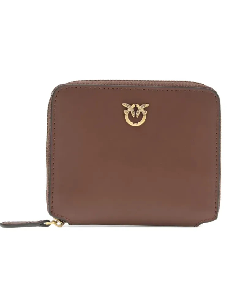 Pinko emblem zip taylor wallet - Braun Braun