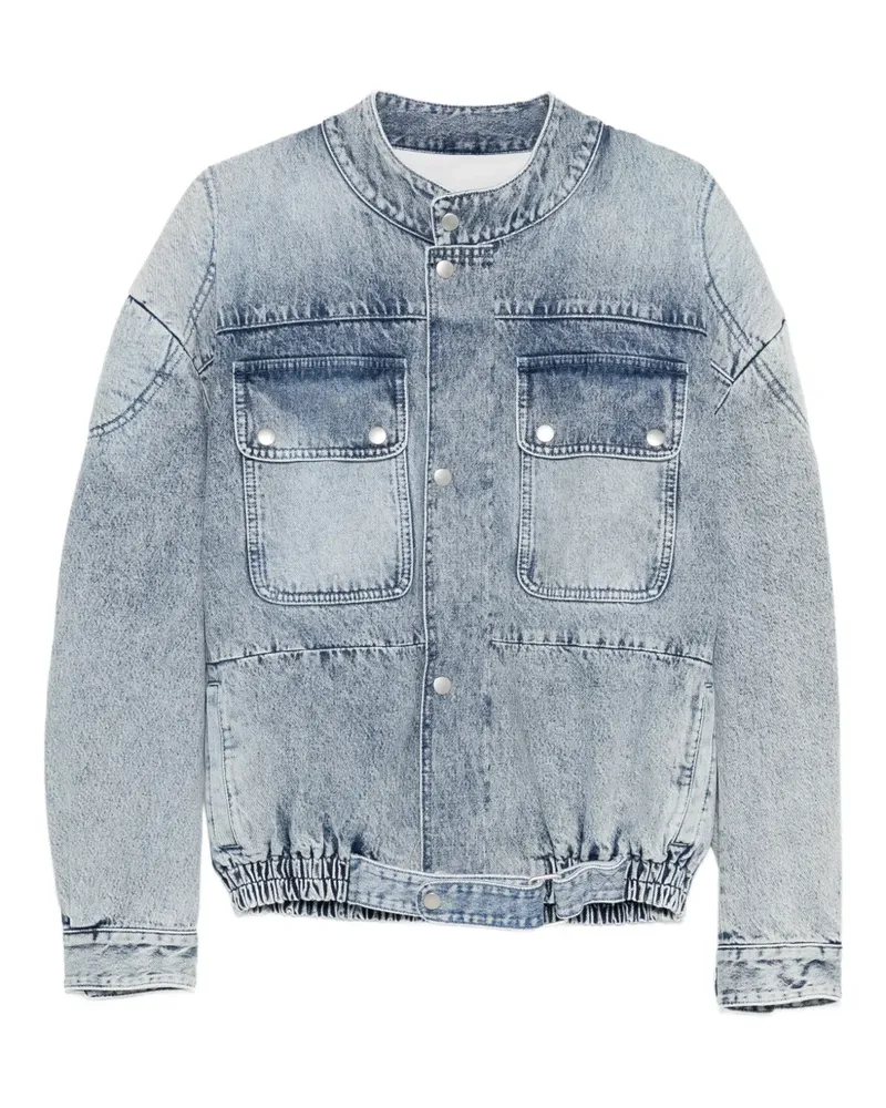 Maison Margiela pocket band jacket - Blau Blau