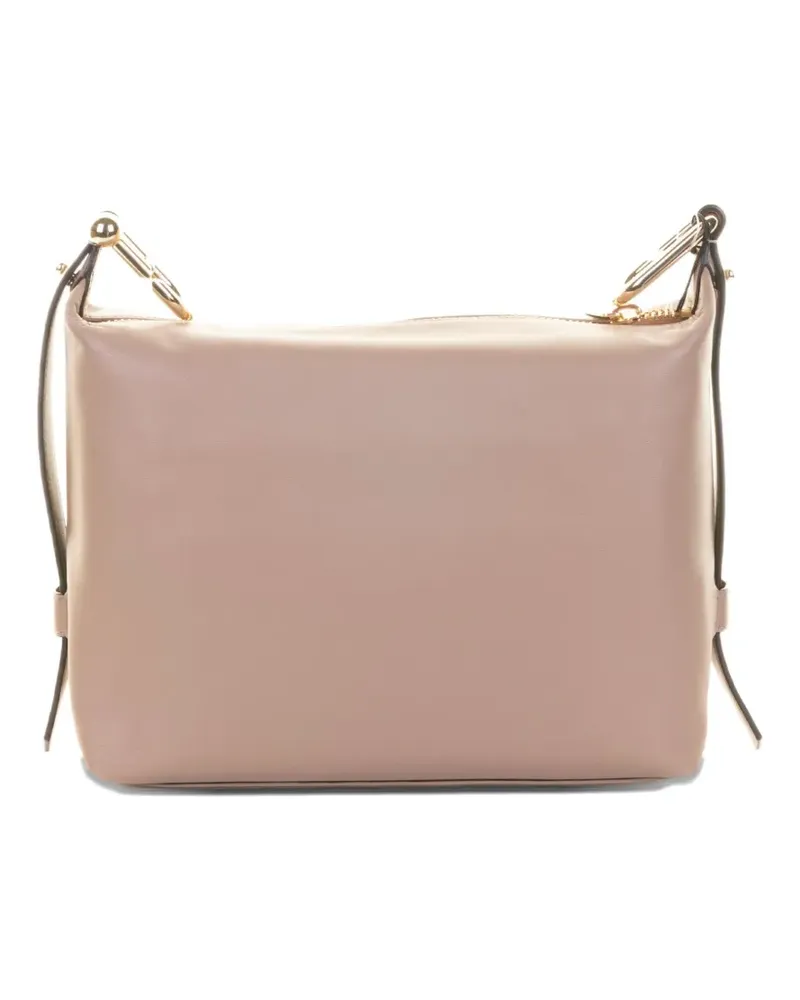 Furla zip-fastening leather shoulder bag - Nude Nude