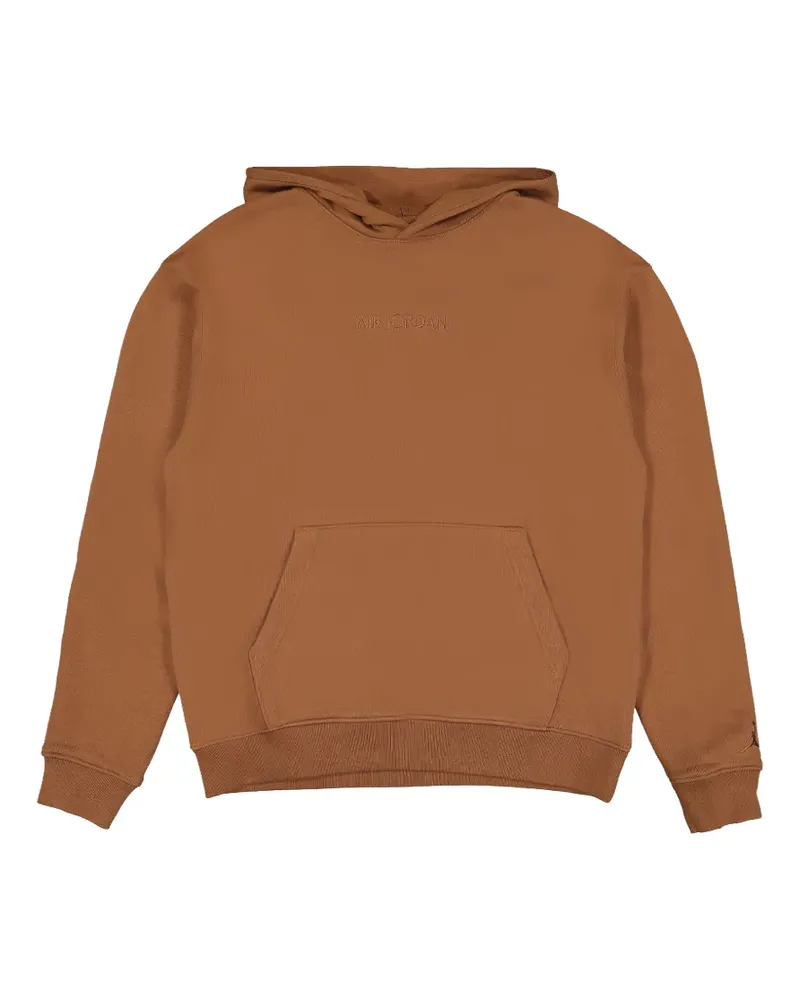 Jordan Wordmark Hoodie aus Fleece - Braun Braun