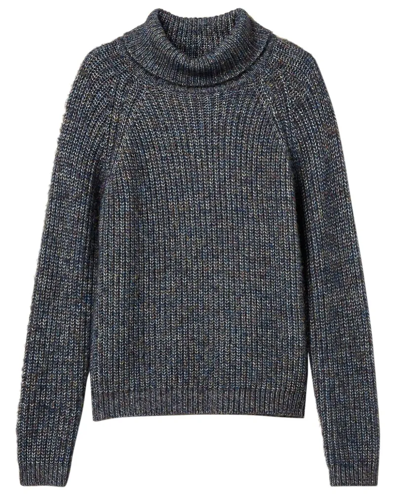 Twin-Set Pullover aus Baumwollgemisch - Blau Blau