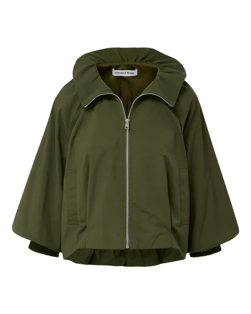 Veronica Beard Circe zipped hooded jacket - Grün Grün