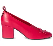 Pumps mit Blockabsatz 65mm - Rot