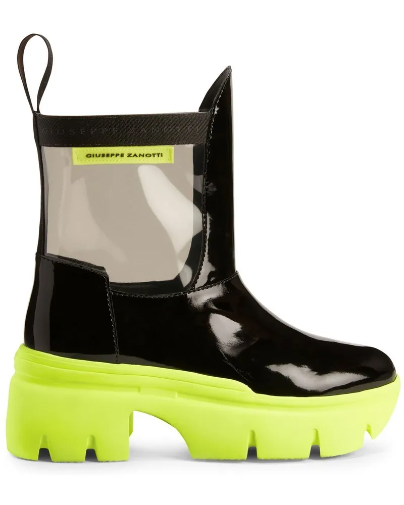 Giuseppe Zanotti Apocalypse Riot Plateau-Stiefel 60mm - Schwarz Schwarz