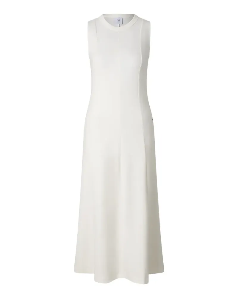 Bogner embroidered sleeveless midi dress - Weiß Weiß