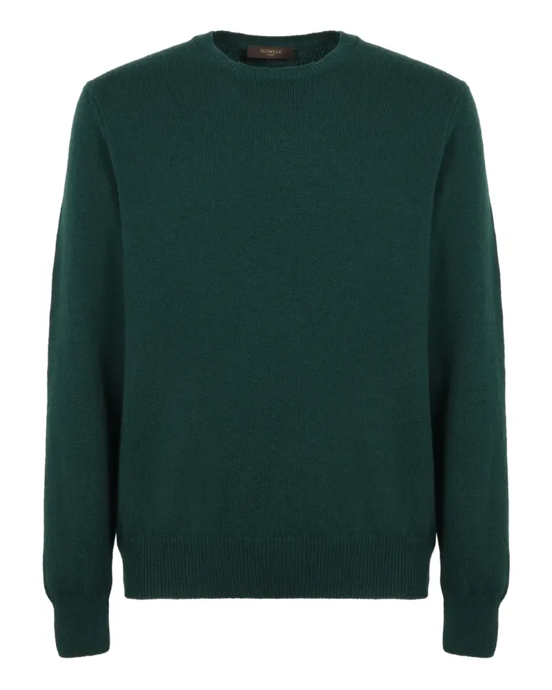 Slowear Pullover mit Rundhalsausschnitt - Grün Grün
