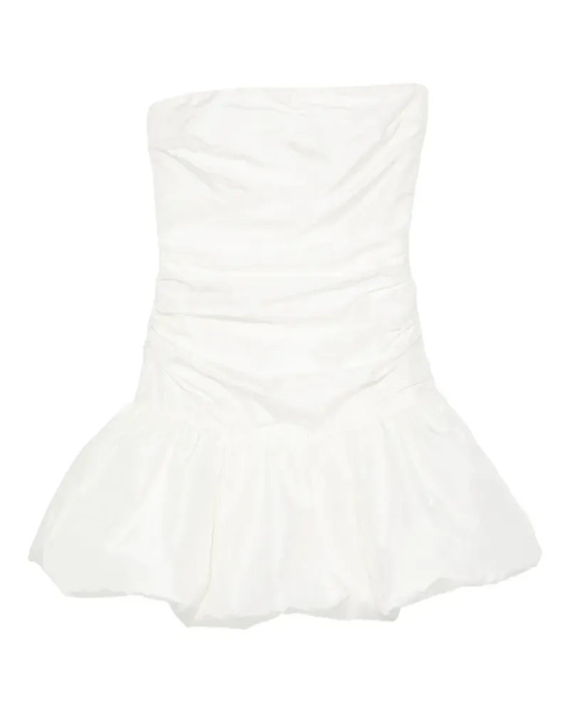 ROTATE Birger Christensen taffeta balloon mini dress - Weiß Weiß
