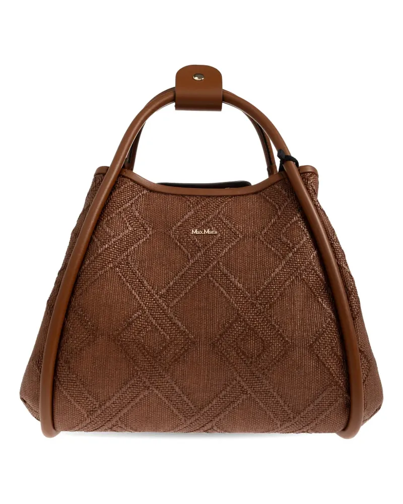 Max Mara Marine Handtasche - Braun Braun