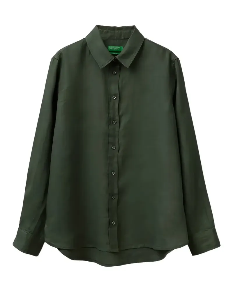 Benetton long-sleeve shirt - Grün Grün