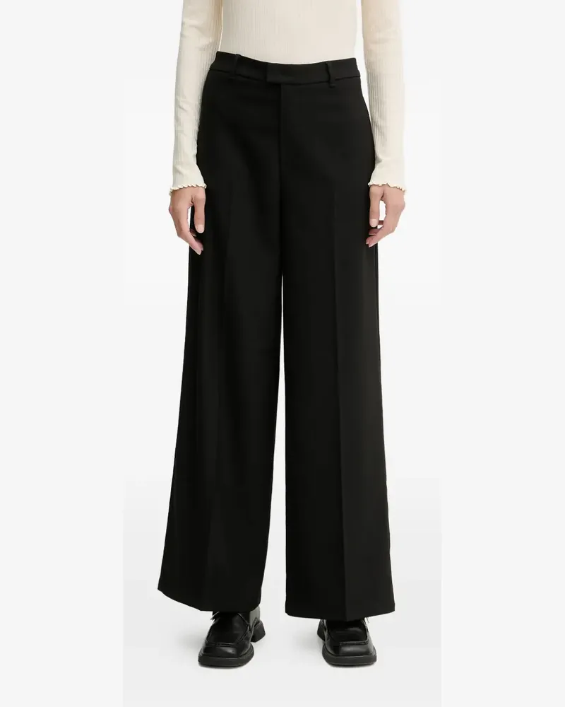Marc O'Polo wide-leg trousers - Schwarz Schwarz