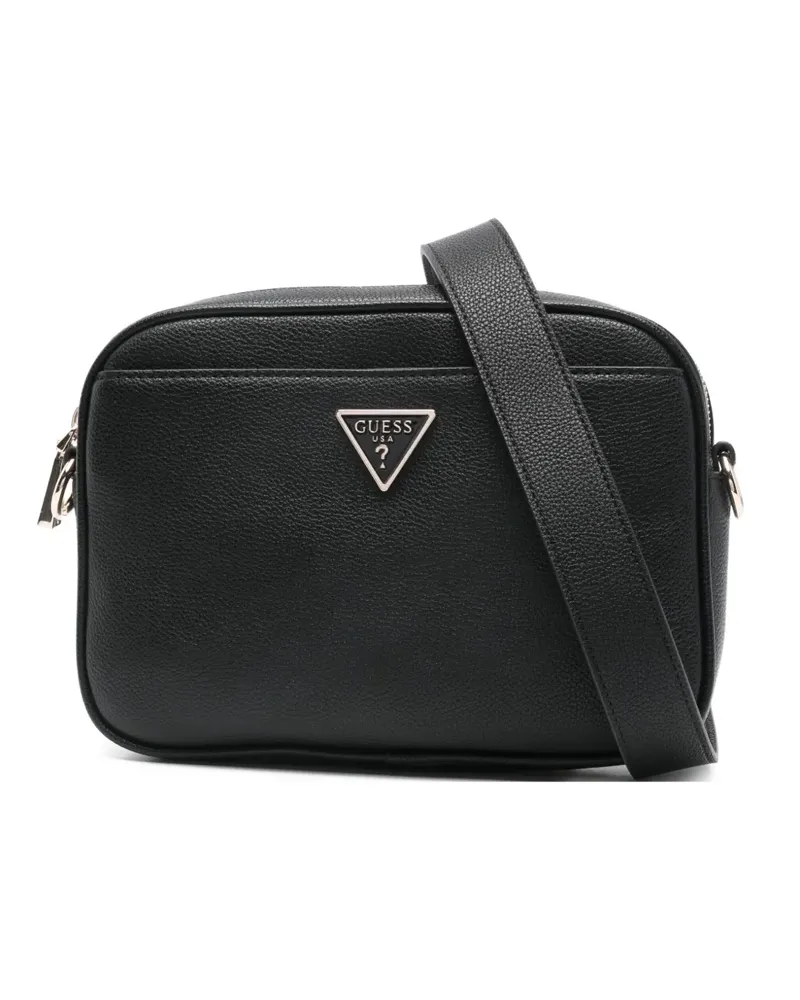 Guess Meridian II Umhängetasche mit Logo-Schild - Schwarz Schwarz
