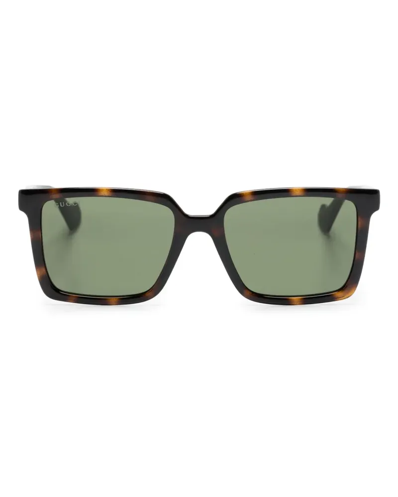 Gucci GG1540S Brille mit eckigem Gestell - Braun Braun