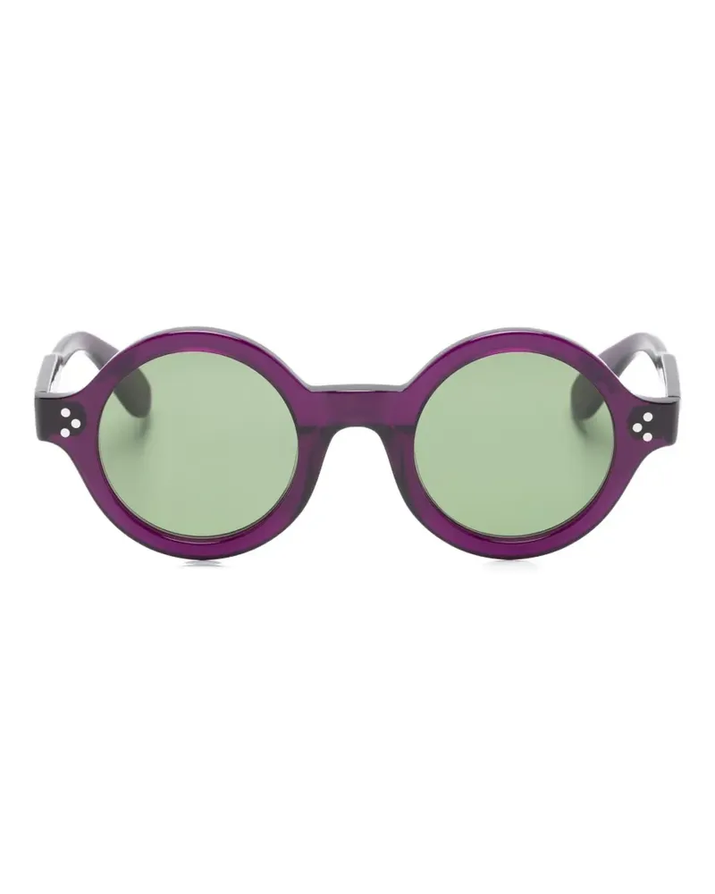 Lesca Runde Saga Sonnenbrille - Violett Violett