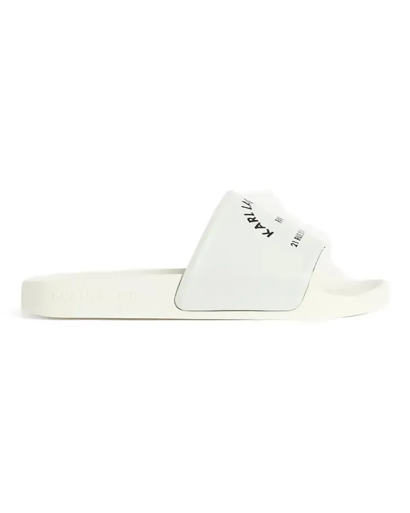 Karl Lagerfeld Kondo 2.0 logo-print slides - Grau Grau