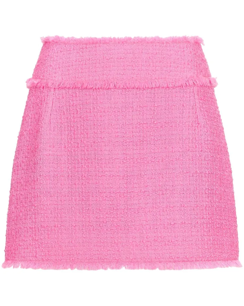 Dolce & Gabbana Minirock mit hohem Bund - Rosa Rosa