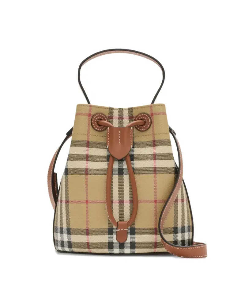 Burberry Mini Umhängetasche im Beutel-Design - Nude Nude