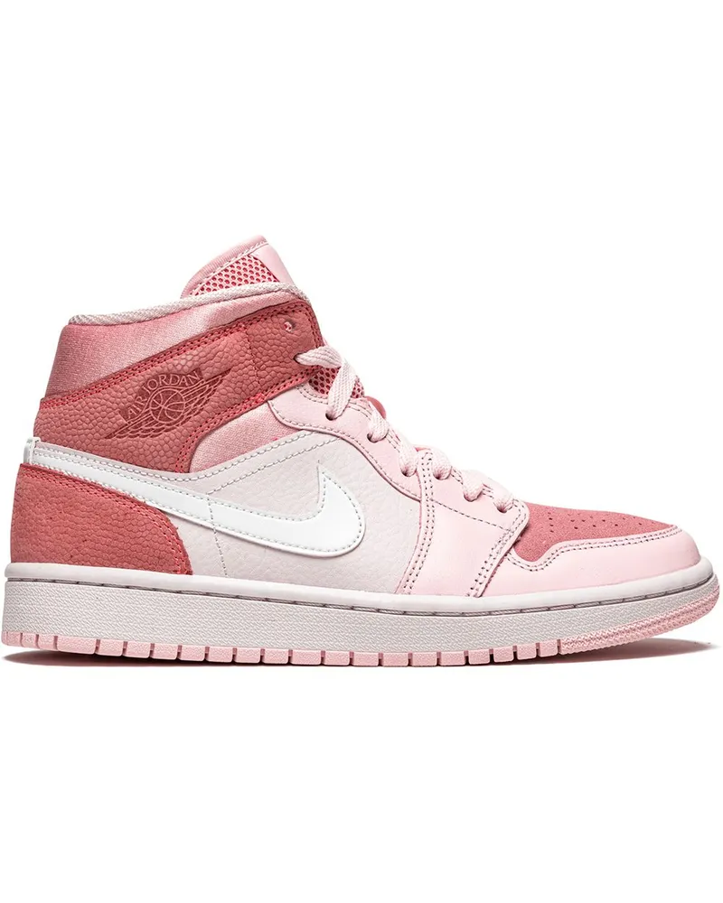 Jordan Air  1 Mid Sneakers - Rosa Rosa