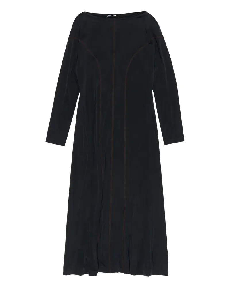 BIMBA Y LOLA Kleid mit U-Boot-Ausschnitt - Schwarz Schwarz