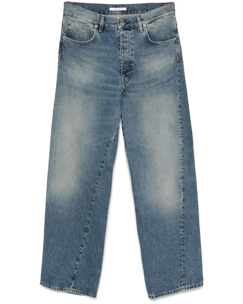 Sunflower Jeans mit weitem Schnitt - Blau Blau
