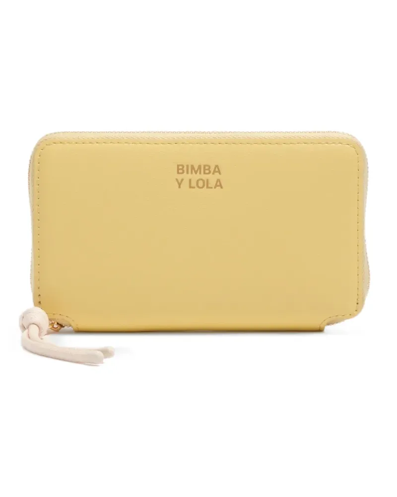 BIMBA Y LOLA Mittelgroßes Banana Portemonnaie - Gelb Gelb