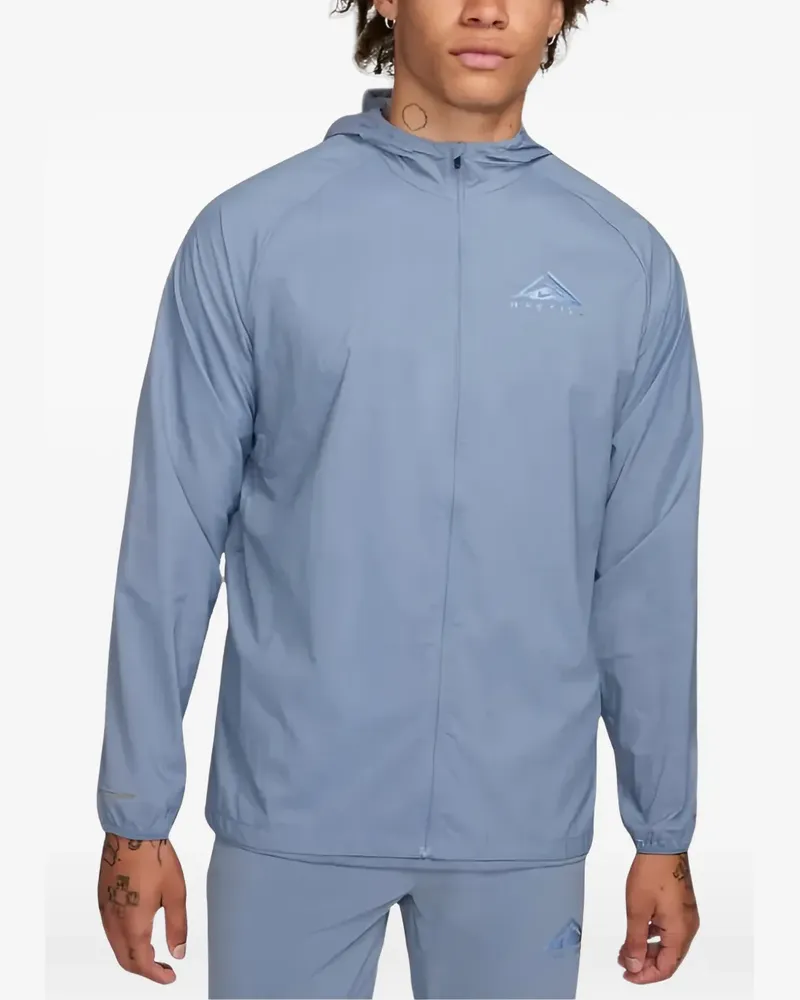 Nike Trail Aireez Jacke - Blau Blau