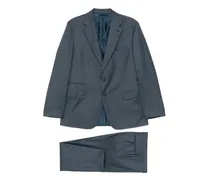 Einreihiger Anzug - Blau