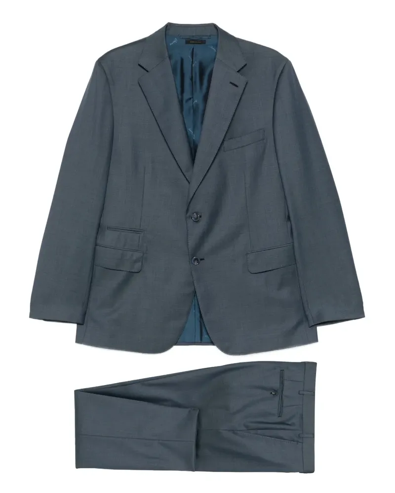 Brioni Einreihiger Anzug - Blau Blau