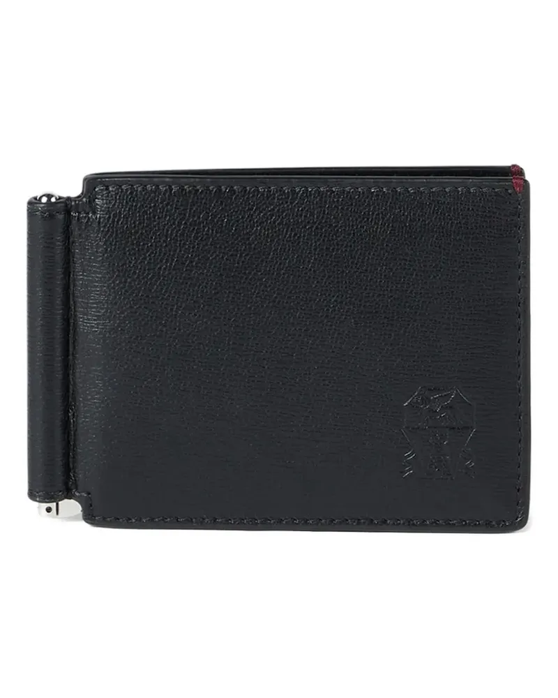 Brunello Cucinelli Portemonnaie mit Geldscheinklammer - Schwarz Schwarz