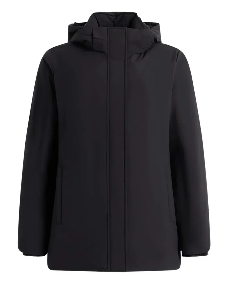 Bally Jacke mit Logo-Print - Schwarz Schwarz