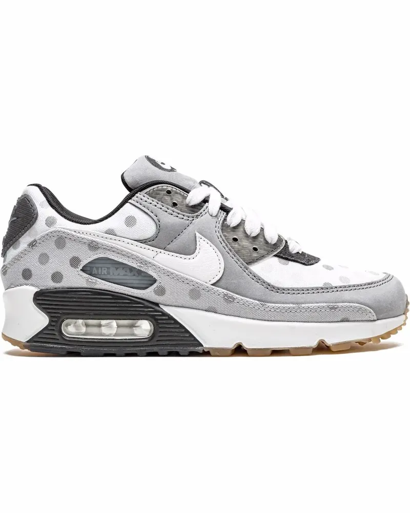 Nike Air Max 90 "Polka Dots - Grey Fog" Sneakers - Weiß Weiß