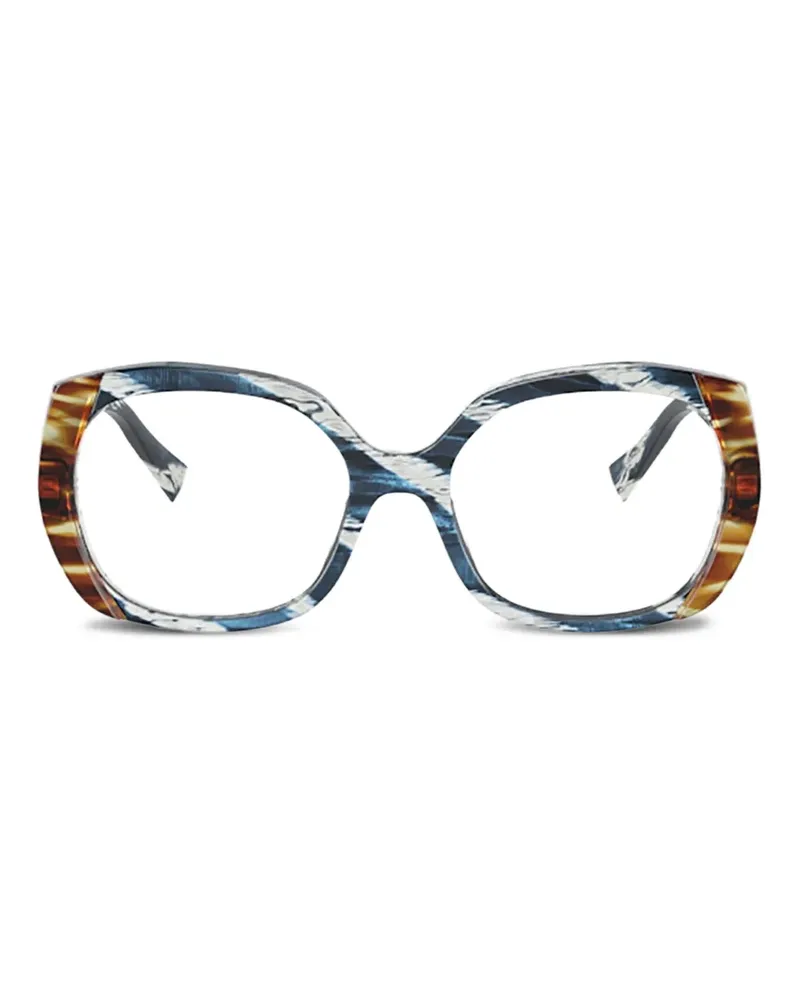 Alain Mikli Antinea Brille mit eckigem Gestell - Blau Blau