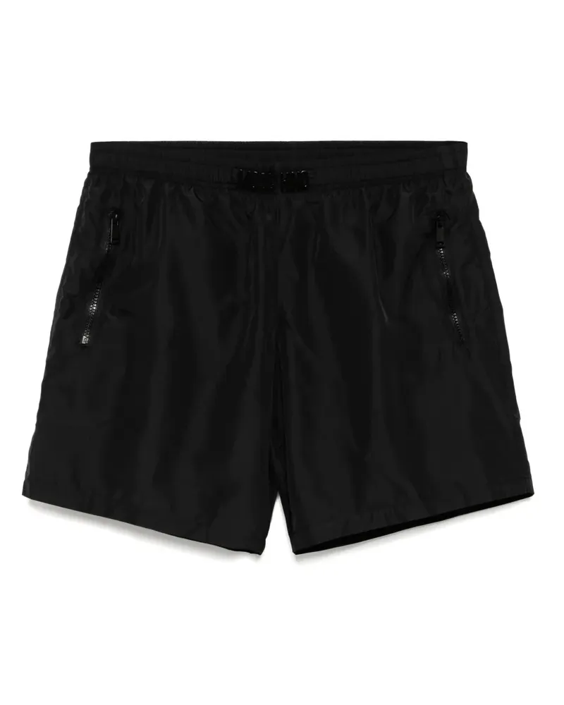 Moschino Badeshorts mit Reißverschluss - Schwarz Schwarz