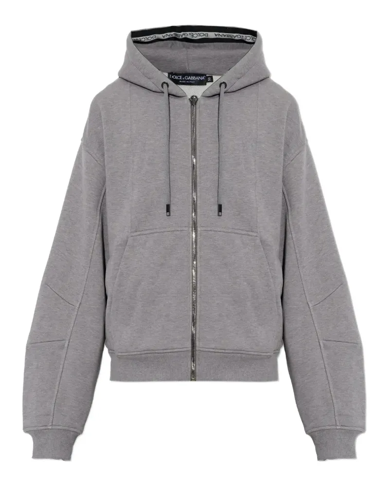 Dolce & Gabbana Sweatshirt mit Kapuze - Grau Grau