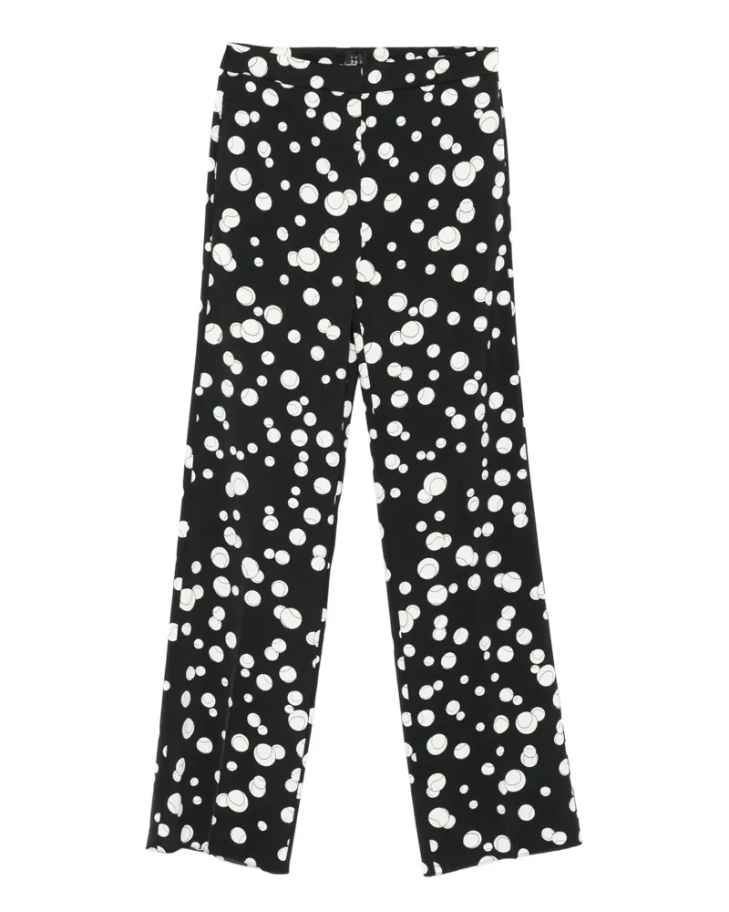 MARELLA Hose mit Print - Schwarz Schwarz
