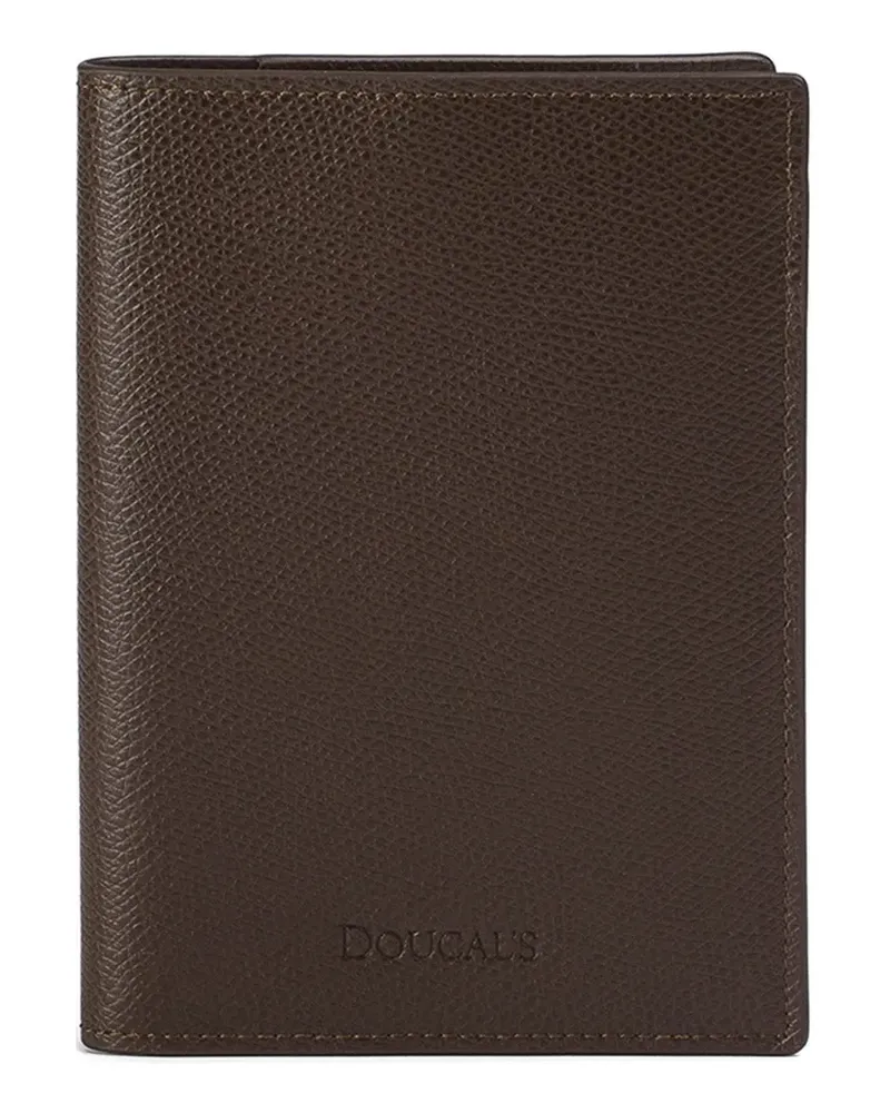 Doucal´s palmellato-leather passport holder - Braun Braun