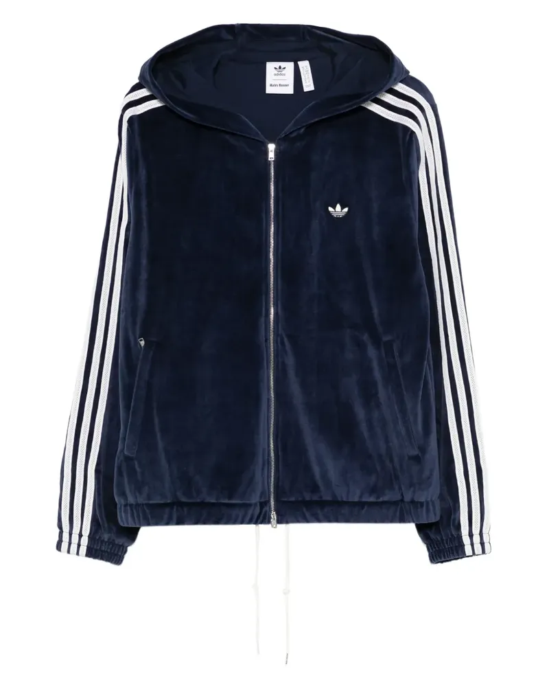 adidas x AVAVAV zip-up sweater - Blau Blau