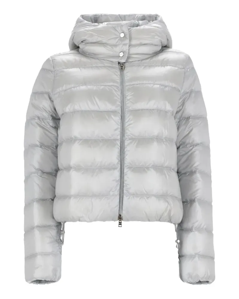 Herno quilted hooded jacket - Grau Grau