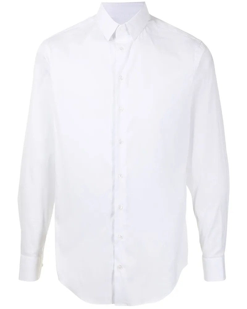 Giorgio Armani Klassisches Hemd - Weiß Weiß