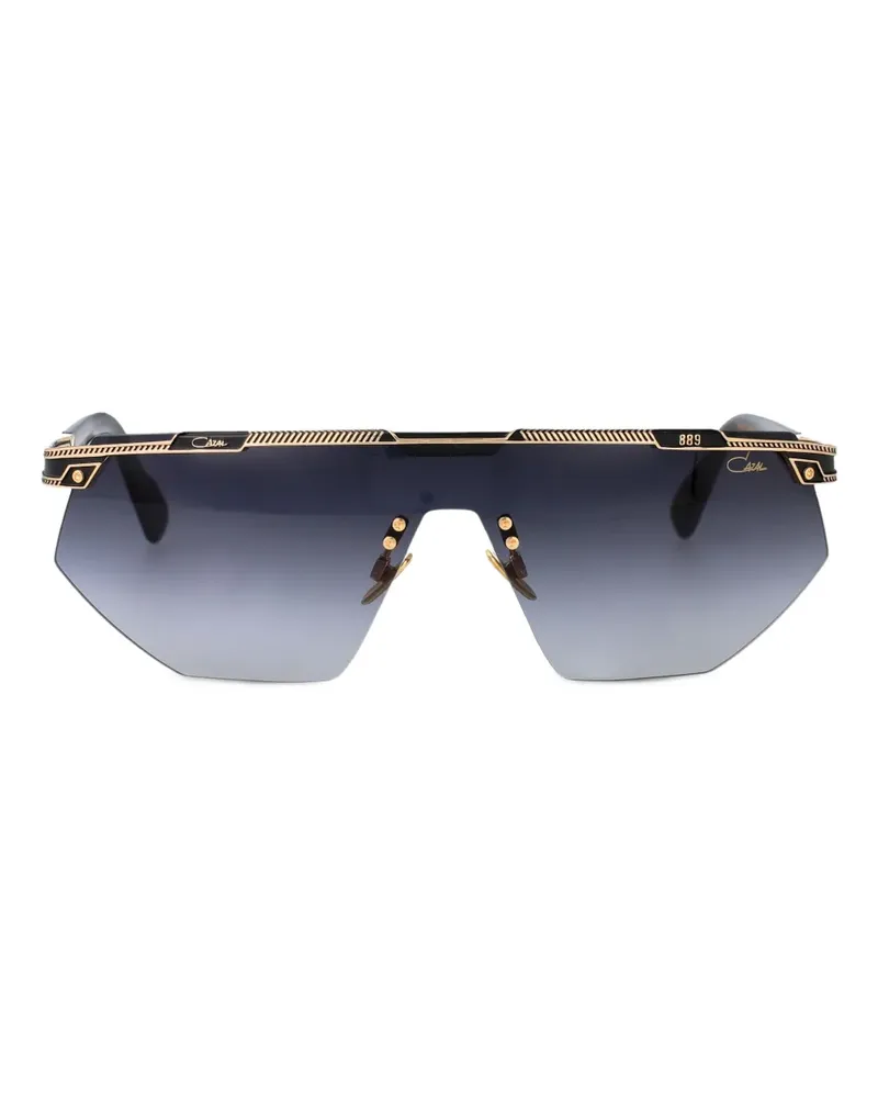 CAZAL Sonnenbrille mit Logo-Prägung - Schwarz Schwarz