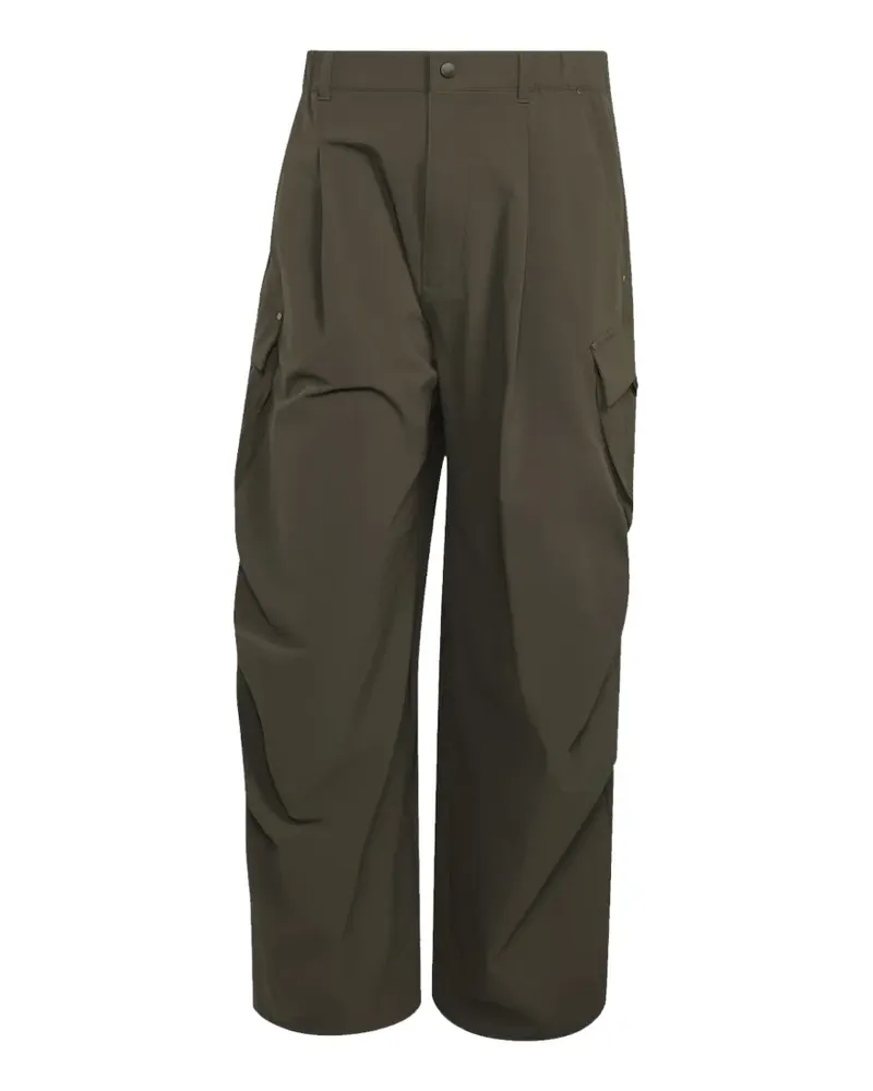 adidas pleated cargo pants - Grün Grün