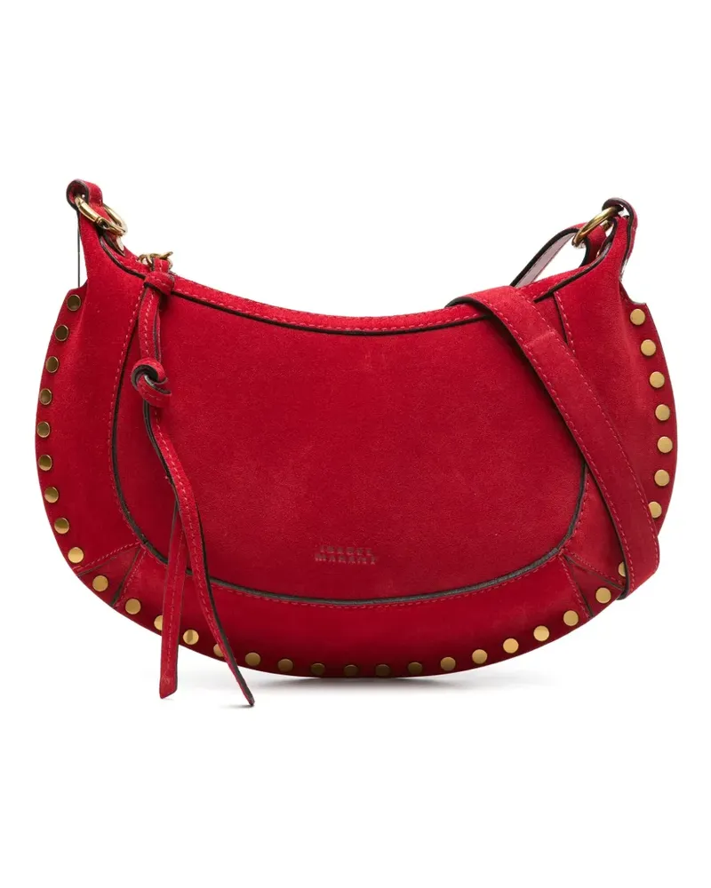 Isabel Marant Oskan Moon Schultertasche - Rot Rot