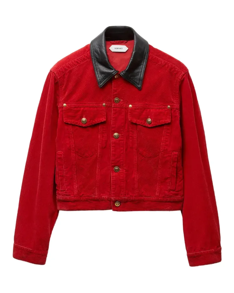 Versace corduroy velvet blouson - Rot Rot